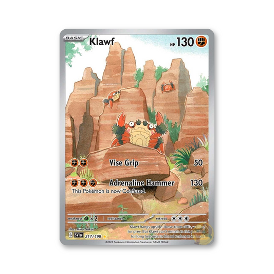 Klawf - 217/198 (Scarlet & Violet Base Set)