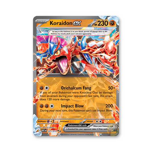 Koraidon ex - 121/217 (Ascended Heroes)