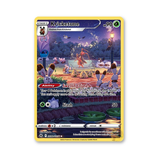 Kricketune - GG02/GG70 (Crown Zenith: Galarian Gallery)