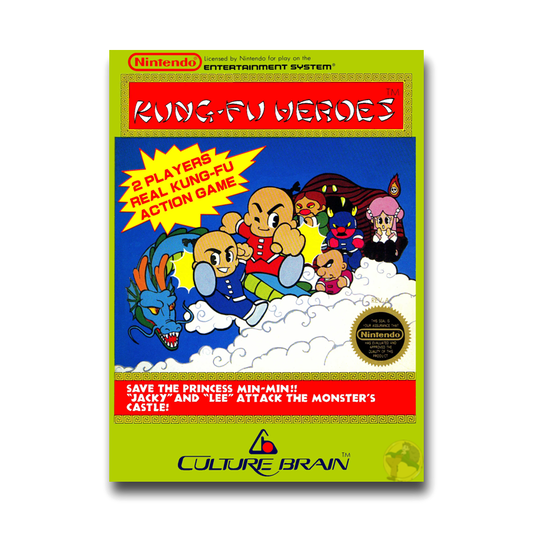 Kung-Fu Heroes (Nintendo NES)