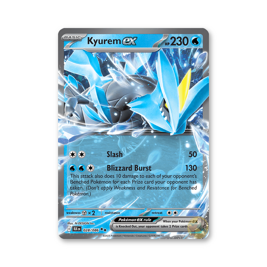 Kyurem ex - 028/086 (Black Bolt)