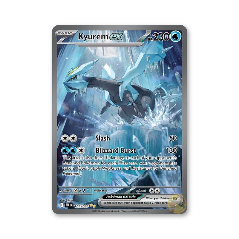 Kyurem ex - 165/086 (Black Bolt)