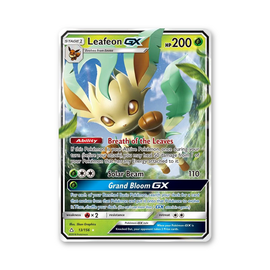Leafeon GX - 13/156 (Ultra Prism)