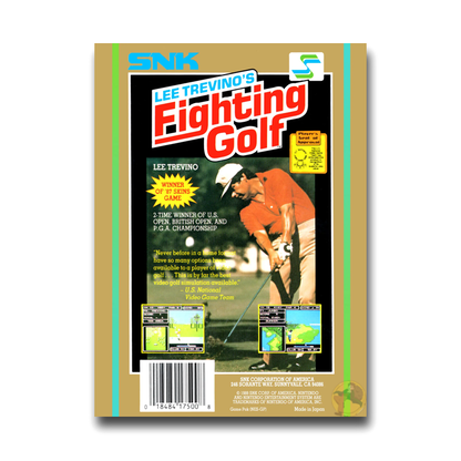 Lee Trevino's Fighting Golf (Nintendo NES)