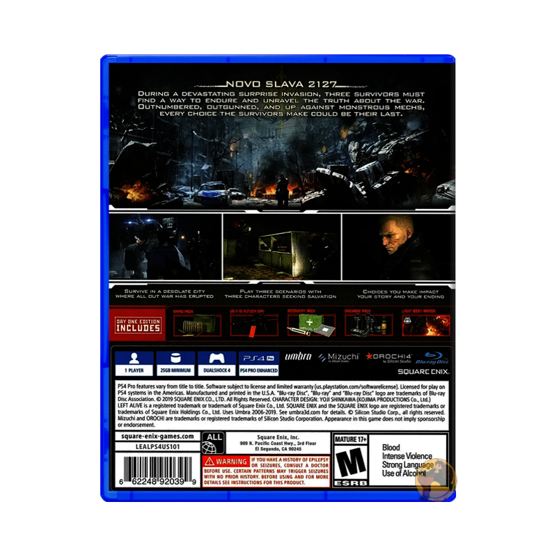 Left Alive (PlayStation 4)