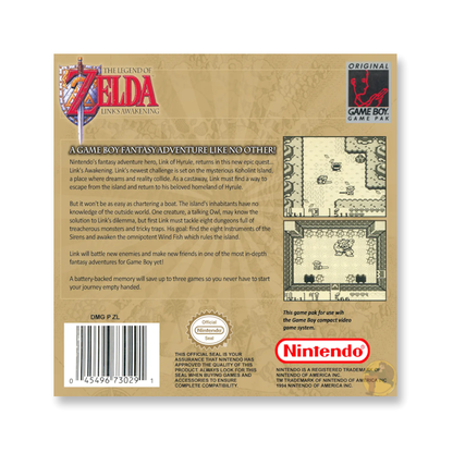 Legend of Zelda: Link's Awakening (Nintendo Game Boy)