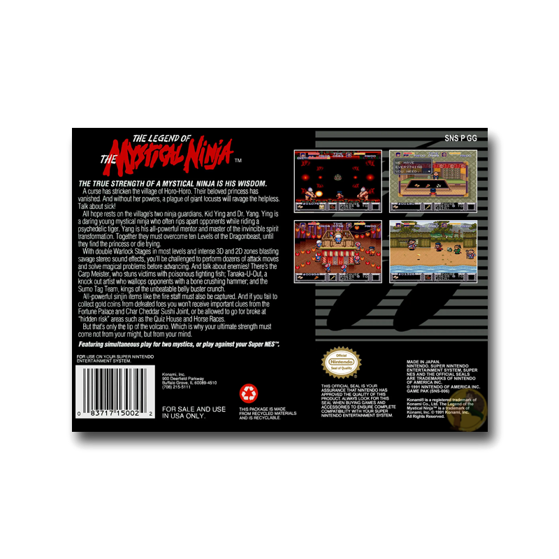 Legend of the Mystical Ninja (Nintendo SNES)