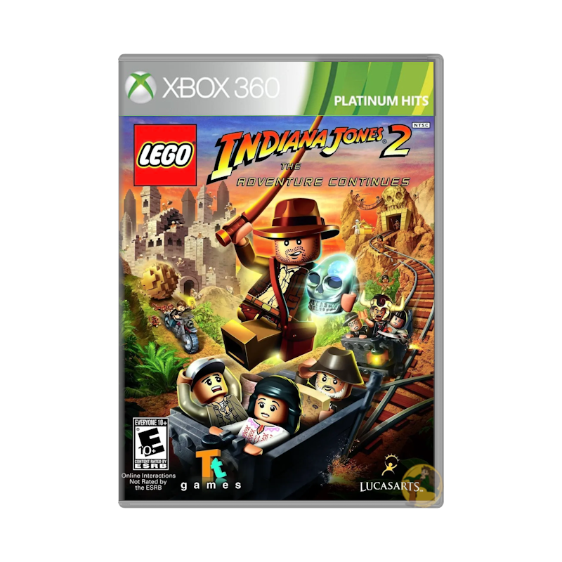 Lego Indiana Jones 2: The Adventure Continues [Platinum Hits] (Xbox 360)