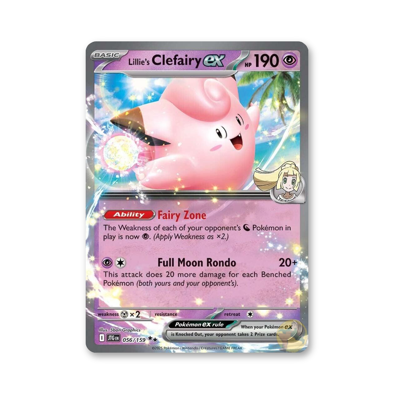 Lillie's Clefairy ex - 056/159 (Journey Together)