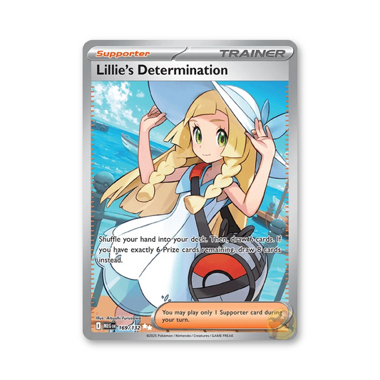 Lillie's Determination - 169/132 (Mega Evolution Base Set)