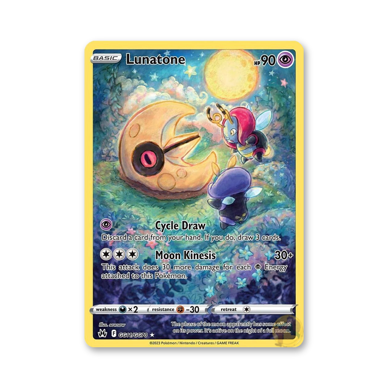Lunatone - GG11/GG70 (Crown Zenith: Galarian Gallery)