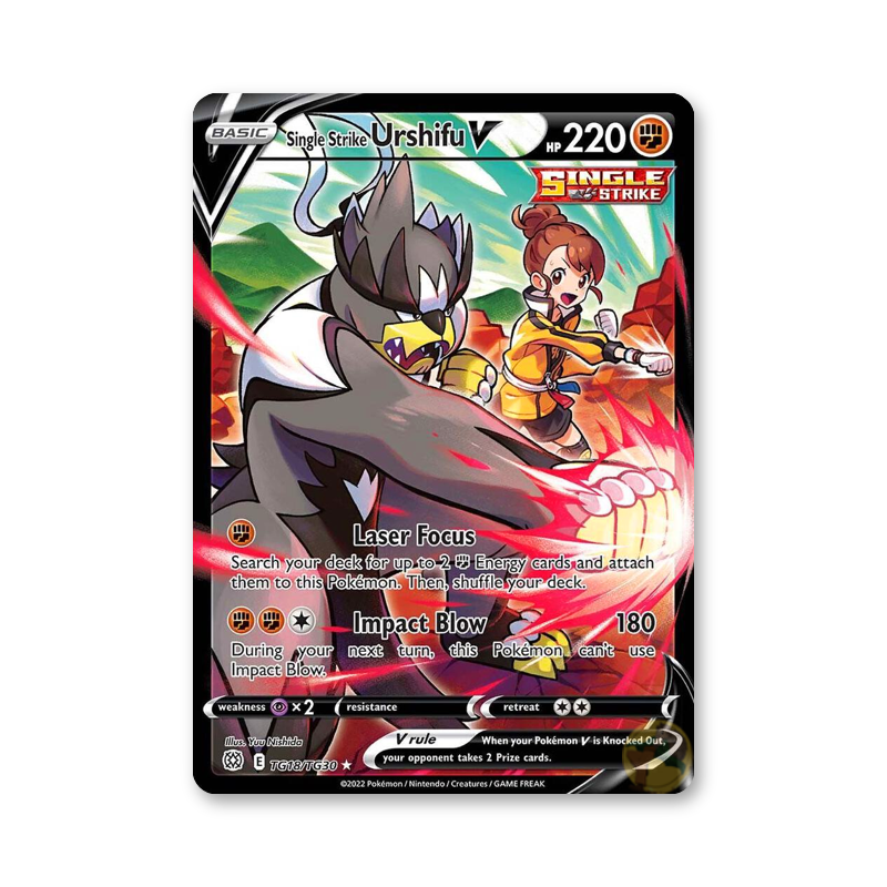 Single Strike Urshifu V - TG18/TG30 (Brilliant Stars Trainer Gallery)