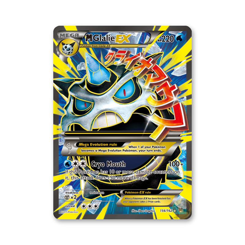 M Glalie EX (Full Art) - 156/162 (BREAKthrough)