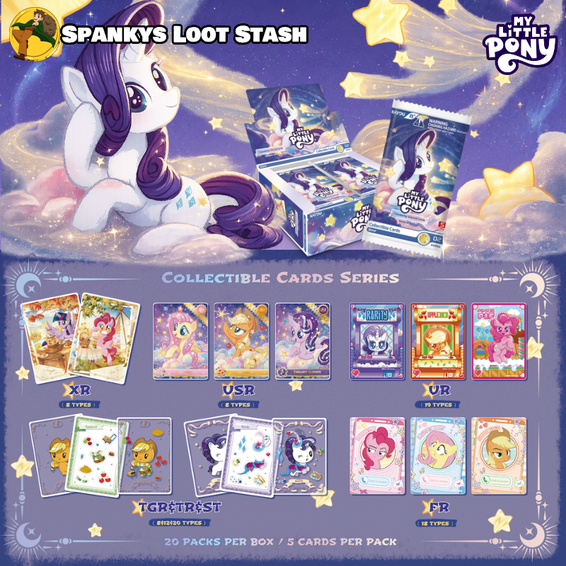 My Little Pony: Friendship Eternal Collectable Cards - Rainbow Edition Series 2 Booster Box (Kayou NA) [20 Packs]
