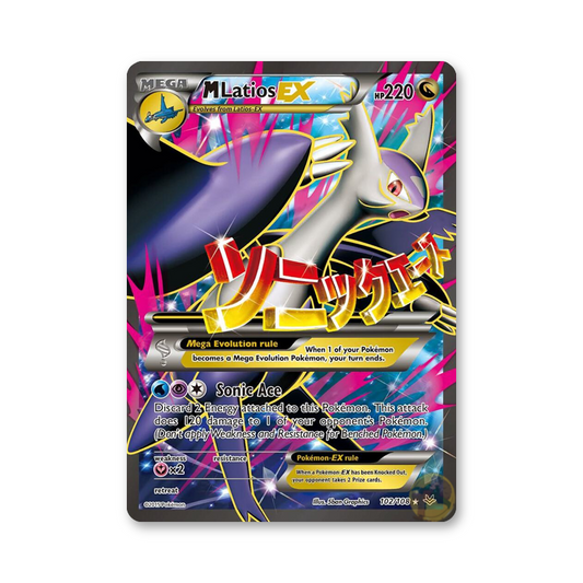 M Latios EX (102 Full Art) - 102/108 (Roaring Skies)