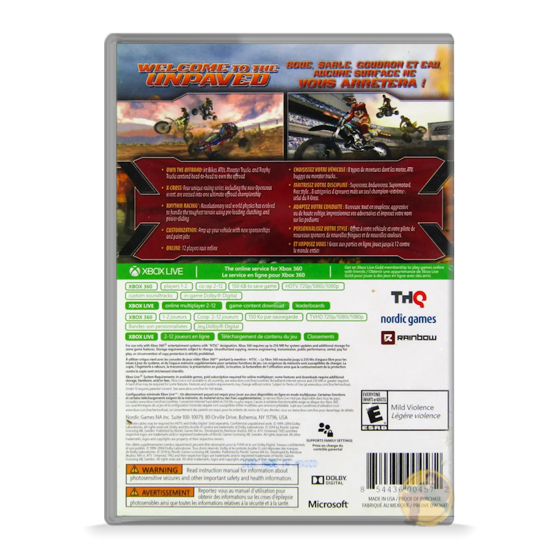 MX Vs. ATV: Untamed [Platinum Hits] (Xbox 360)