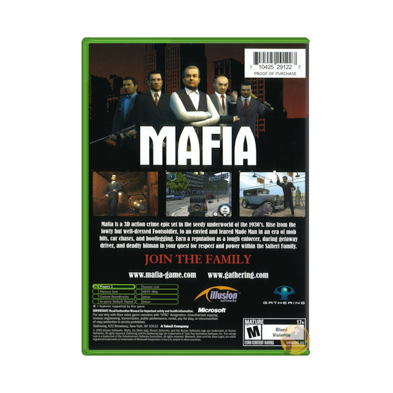 Mafia (Microsoft Xbox)