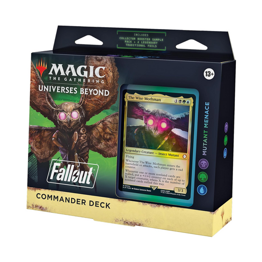 Magic: The Gathering - Fallout Commander Deck - Mutant Menace (Black-Green-Blue)
