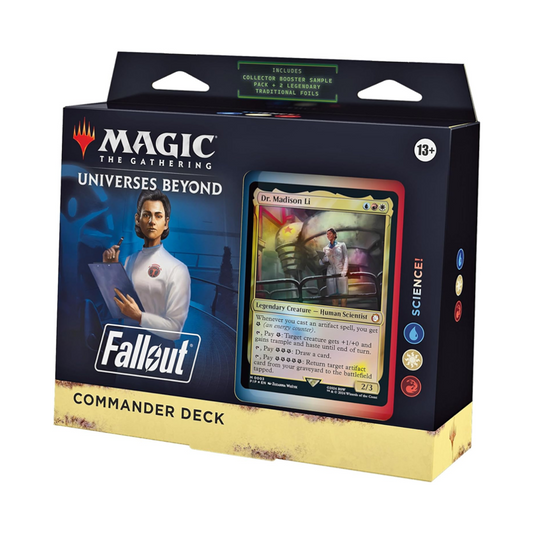 Magic: The Gathering - Fallout Commander Deck - Science! (Blue-White-Red)
