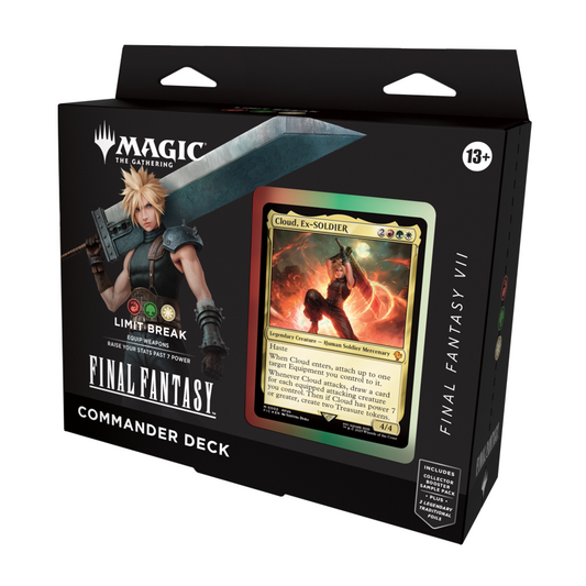 Magic: The Gathering - Final Fantasy Commander Deck - Limit Break (Red-Green-White)