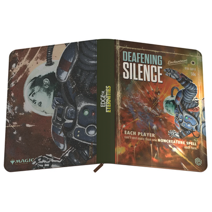 Magic: The Gathering "Edge of Eternities" - Deafening Silence Zipfolio 360 Xenoskin Binder (Ultimate Guard)