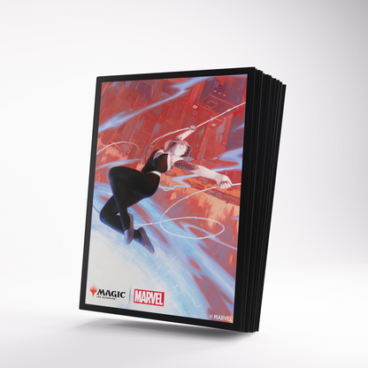 Magic: The Gathering | Marvel's Spider-Man - Spider-Gwen Premium Art Sleeves 105 Count (Gamegenic)