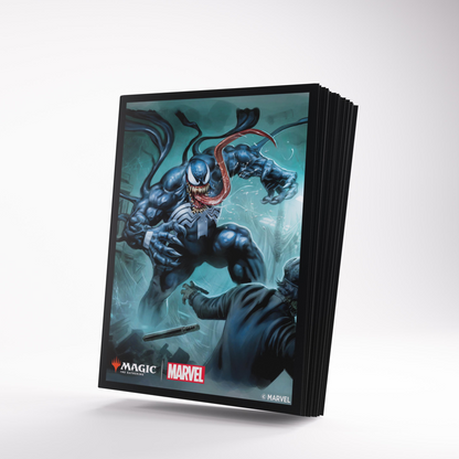 Magic: The Gathering | Marvel's Spider-Man - Venom Premium Art Sleeves 105 Count (Gamegenic)