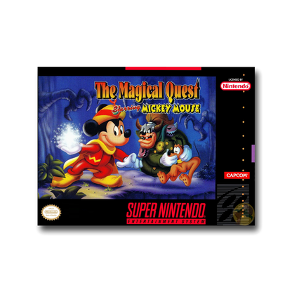 Magical Quest Starring Mickey Mouse (Nintendo SNES)