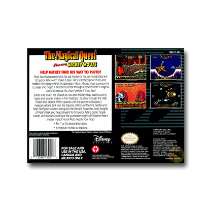 Magical Quest Starring Mickey Mouse (Nintendo SNES)