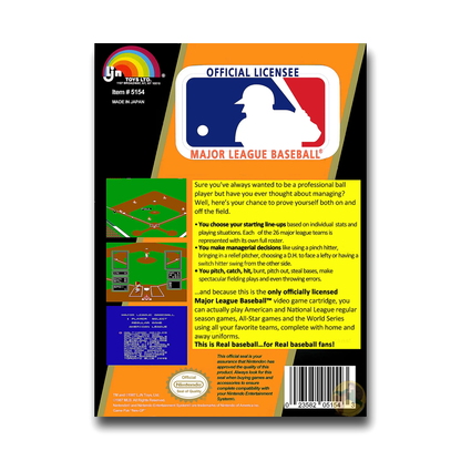 Major League Baseball (Nintendo NES)