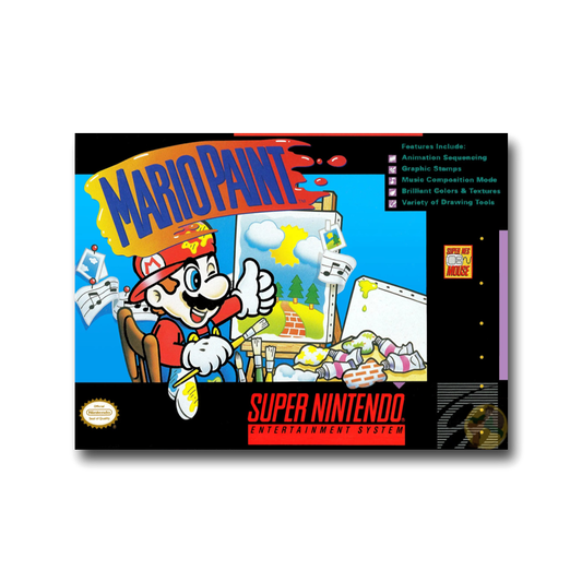 Mario Paint (Nintendo SNES)