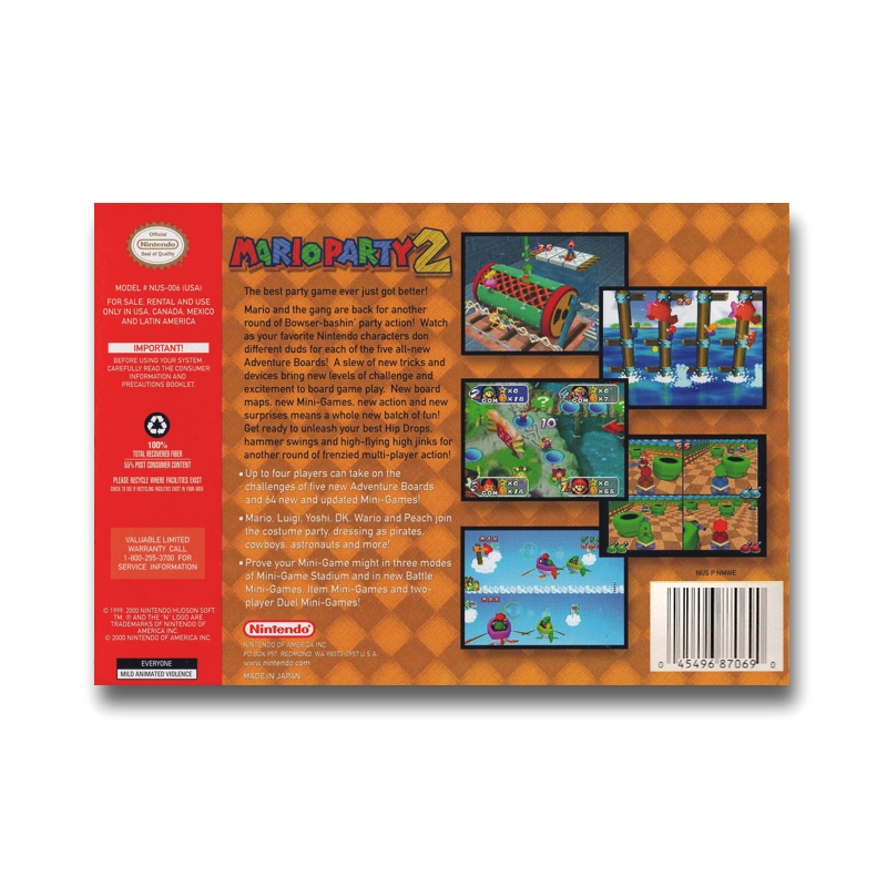 Mario Party 2 (Nintendo 64)