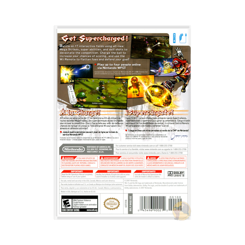 Mario Strikers Charged (Nintendo Wii)