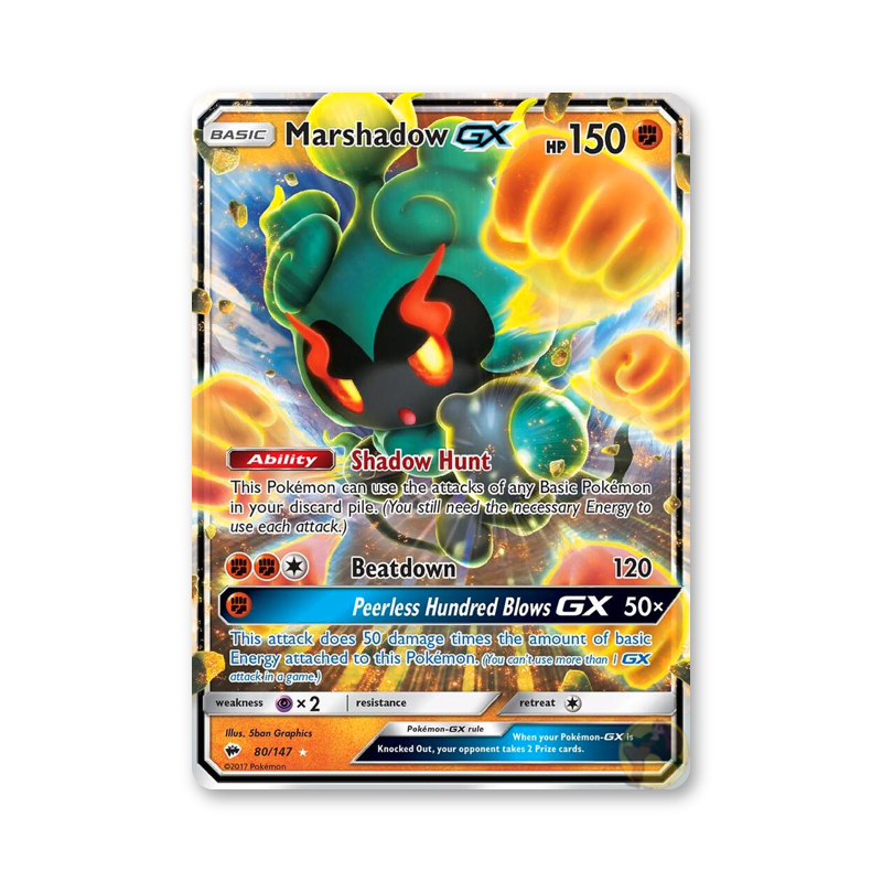 Marshadow GX - 80/147 (Burning Shadows)