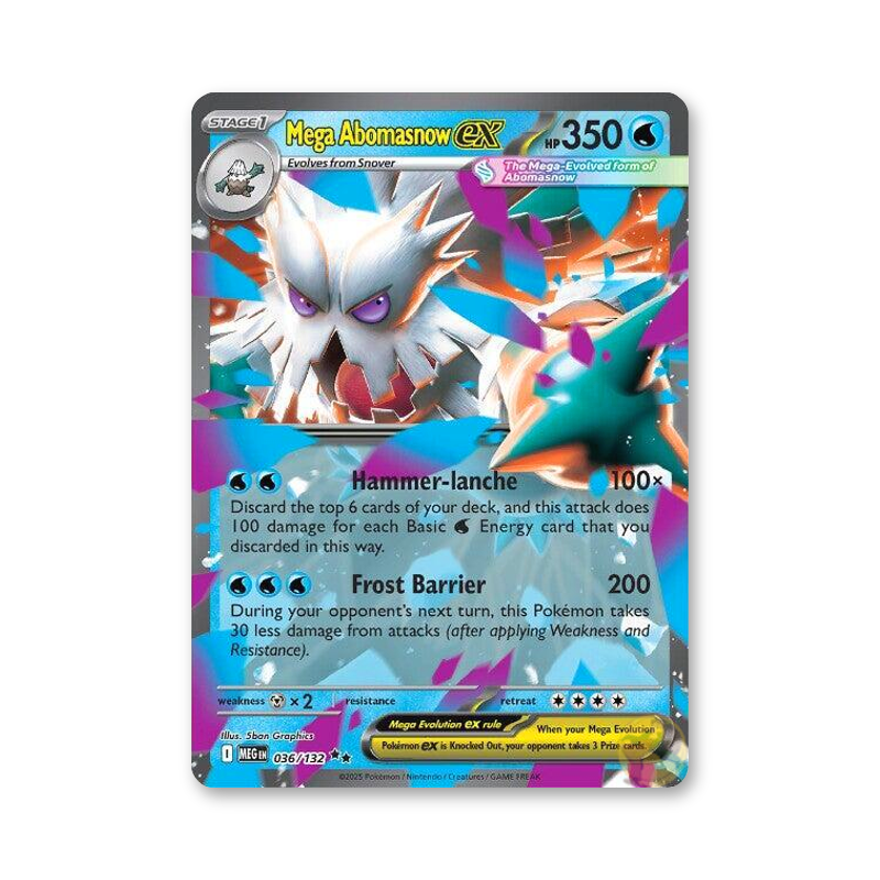 Mega Abomasnow ex - 036/132 (Mega Evolution)