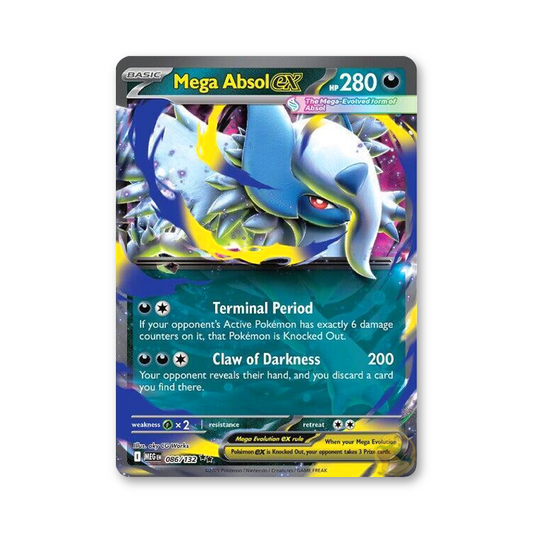 Mega Absol ex - 086/132 (Mega Evolution)