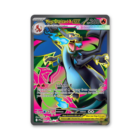 Mega Charizard X ex - 109/094 (Phantasmal Flames)