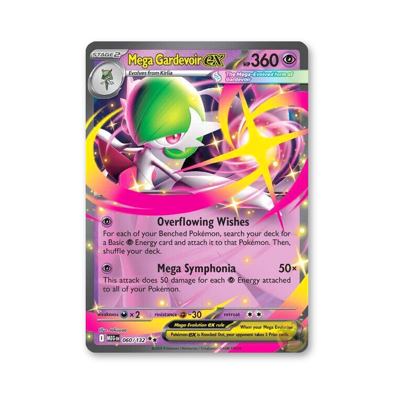 Mega Gardevoir ex - 060/132 (Mega Evolution)