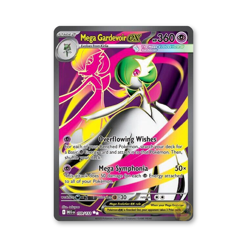 Mega Gardevoir ex - 159/132 (Mega Evolution)