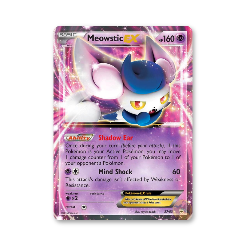 Meowstic EX - 37/83 (Generations)
