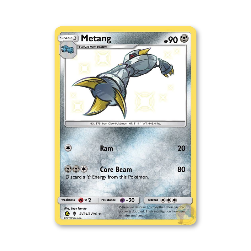 Metang - SV31/SV94 (Hidden Fates: Shiny Vault)