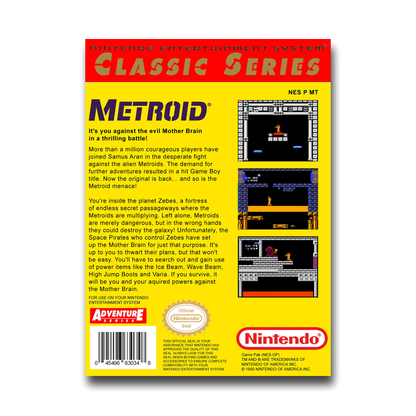 Metroid (Nintendo NES)