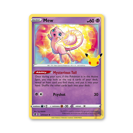 Mew - 011/025 (Celebrations)
