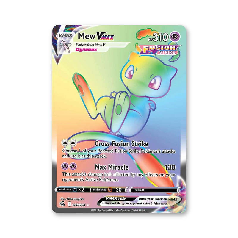 Mew VMAX (Secret) - 268/264 (Fusion Strike)