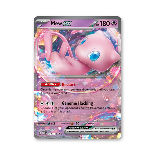 Mew ex - 151/165 (Scarlet & Violet 151)