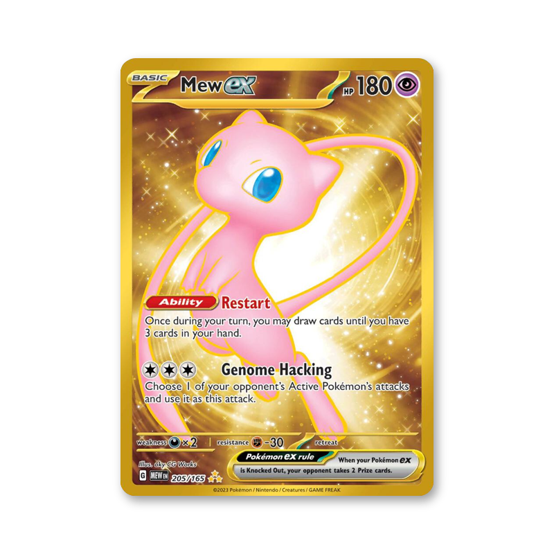 Mew ex - 205/165 (Scarlet & Violet 151)