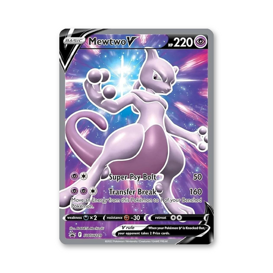 Mewtwo V - 229 (Sword & Shield Promo Cards)