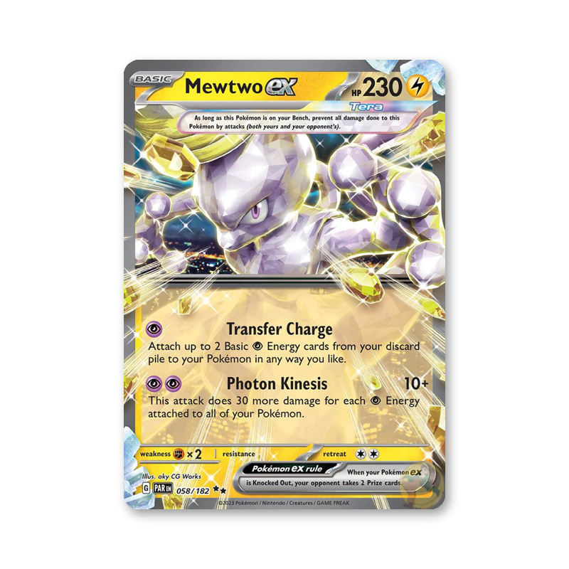 Mewtwo ex - 058/182 (Paradox Rift)