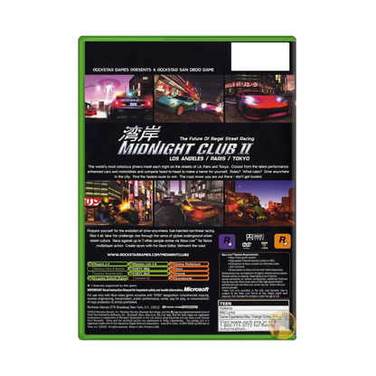 Midnight Club II (Microsoft Xbox)