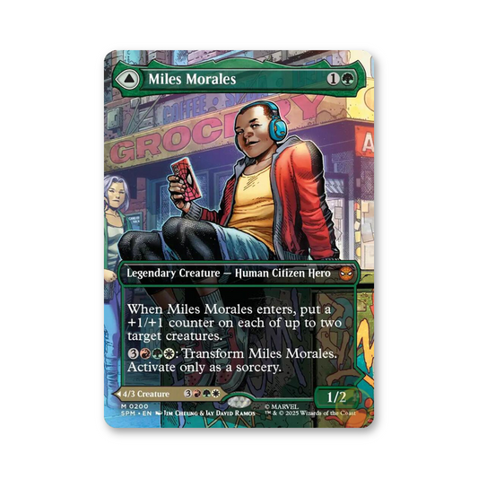 Miles Morales / Ultimate Spider-Man (Borderless) - 200 (Marvel's Spider-Man)